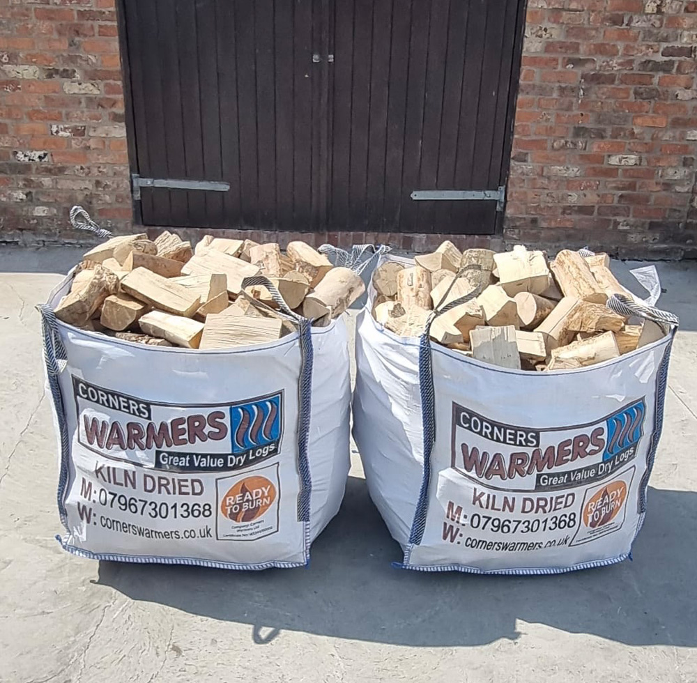 Kiln Dried Logs - 2 Bulk Bags