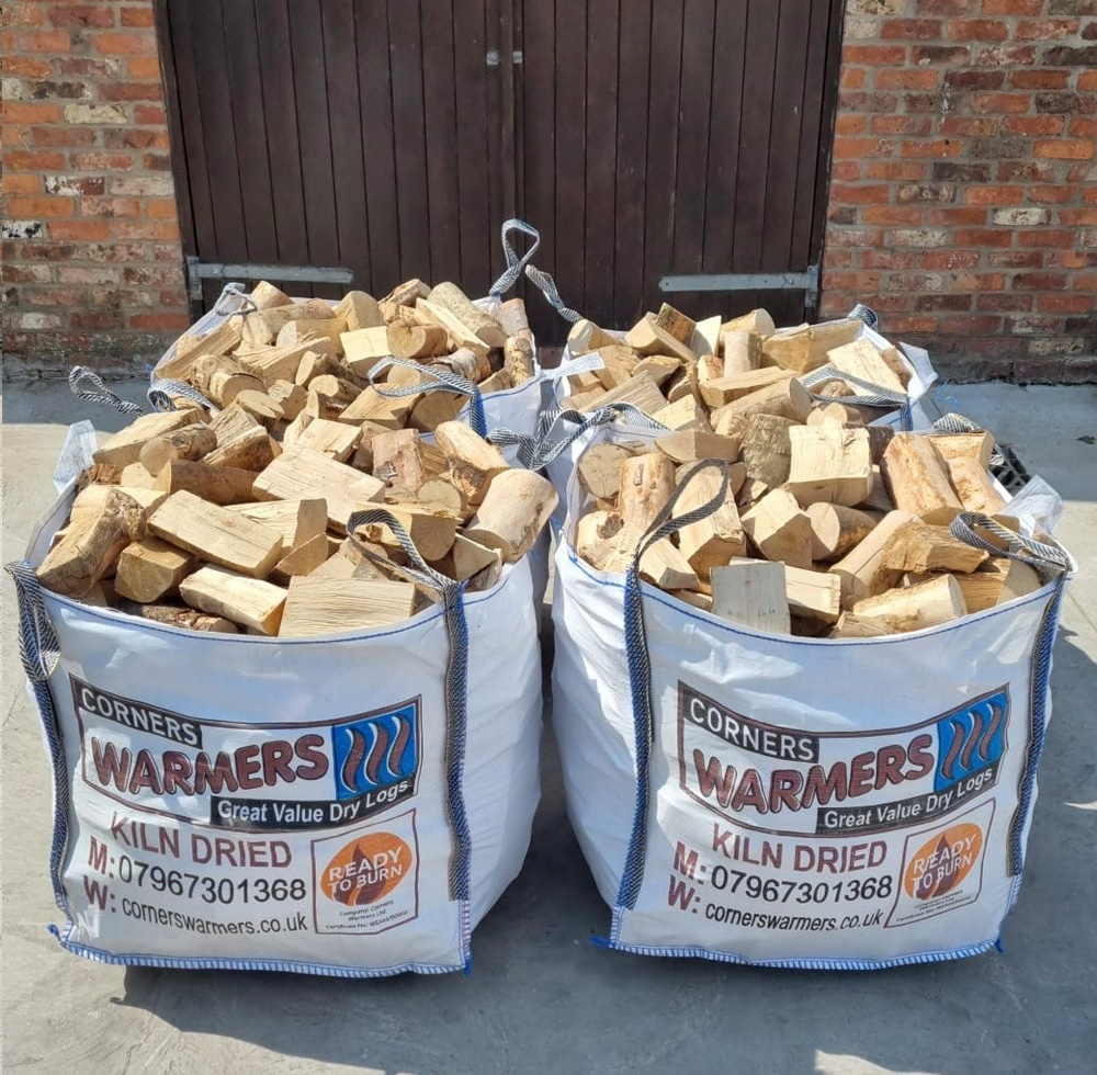 Kiln Dried Logs - 4 Bulk Bags