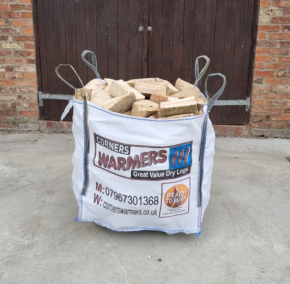 Seasoned Hardwood - 1 bulk bag