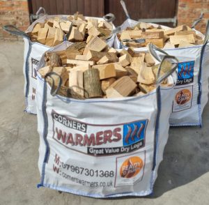 Seasoned Hardwood - 3 bulk bags